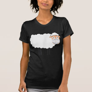 Sheep Wearing A Mask Sheep Lover Gift T-Shirt