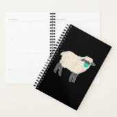 Sheep Wearing Mask Cute Animal gift Planer (Anzeige)