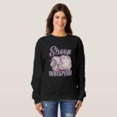 Sheep Whisperer Sheep Farmer Rancher Sheep  4 Sweatshirt (Vorne ganz)