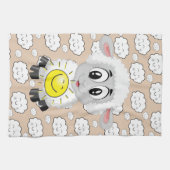 Sheep Wolken Sun Kitchen Handtuch (Horizontal)
