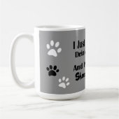 Sheepadoodle Coffee Tasse (Links)