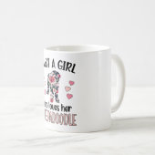 Sheepadoodle Dog Girl Dog Lover Sheepadoodle Mama Kaffeetasse (VorderseiteRechts)