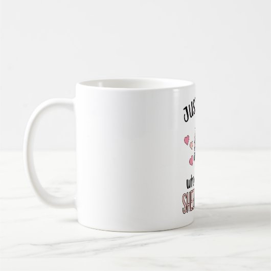Sheepadoodle Dog Girl Dog Lover Sheepadoodle Mama Kaffeetasse (Links)