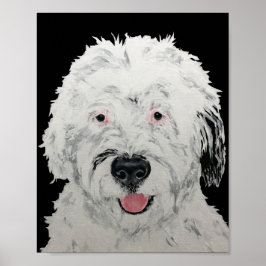 Sheepadoodle-Kunst Poster