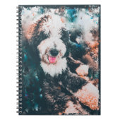 Sheepadoodle-Notebook Notizblock (Vorderseite)