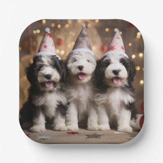 Sheepadoodle Puppy Celebration Teller