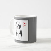 Sheepadoodle-Tasse Kaffeetasse (Vorderseite Links)