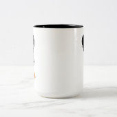 Sheepadoodle und Knochen Kaffeetasse (Mittel)