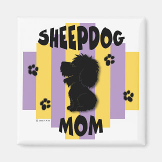 Sheepdog Mama Magnet