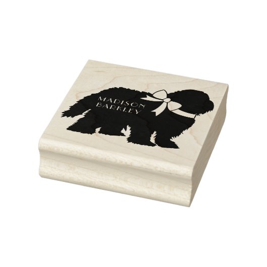 Sheepdog Puppy Old English Sheep Dog Gummistempel (Stempel)