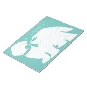 Sheepdog Puppy Old English Sheep Dog Notizblock (angewinkelt)