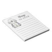 Sheepdog Sachen zu holen Notizblock (angewinkelt)