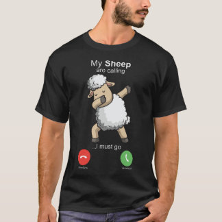 Sheepherder Bauer Wool Costume Geschenk T-Shirt