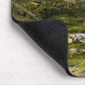 Sheepherding Blue Merle Rough Collie, Personalisie Mousepad (Ecke)