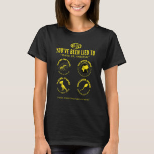 Sheeple Lies Verschwörung T-Shirt