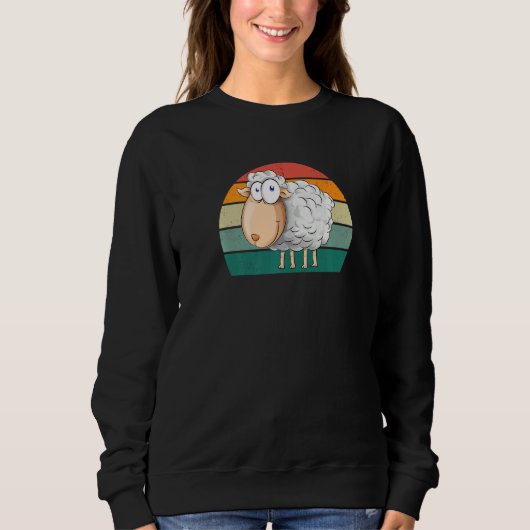 Sheeps flock goat lamb lambs sheep wool yarn sheph sweatshirt (Vorderseite)