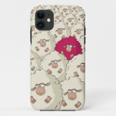 Sheeps Pattern Case-Mate iPhone Hülle (Rückseite)