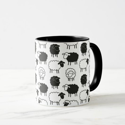 Sheeps Tasse (VorderseiteRechts)