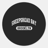 Sheepshead Bay Brooklyn _1 Runder Aufkleber (Vorderseite)
