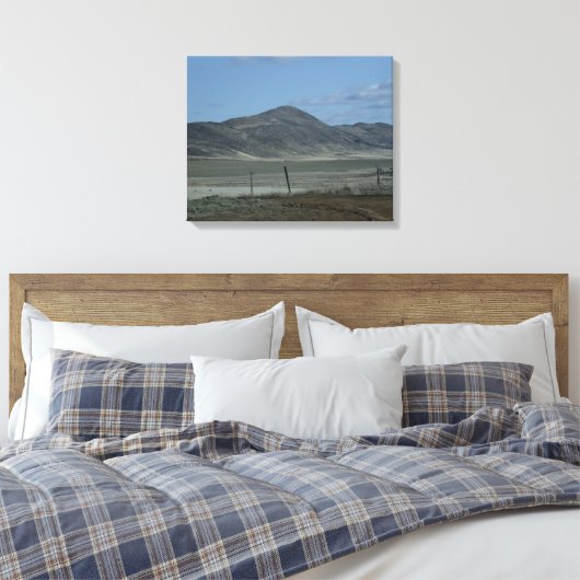 Sheepy Ridge 1 Leinwanddruck (Insitu (Schlafzimmer))