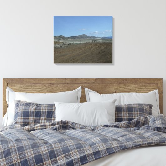 Sheepy Ridge 2 Leinwanddruck (Insitu (Schlafzimmer))