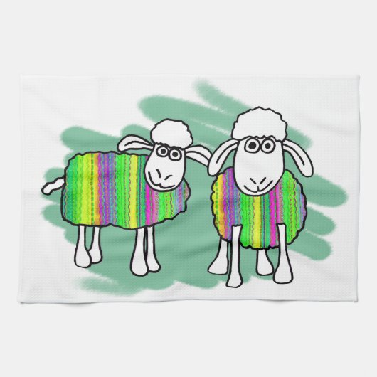 Sheepy Teatowel Geschirrtuch (Horizontal)