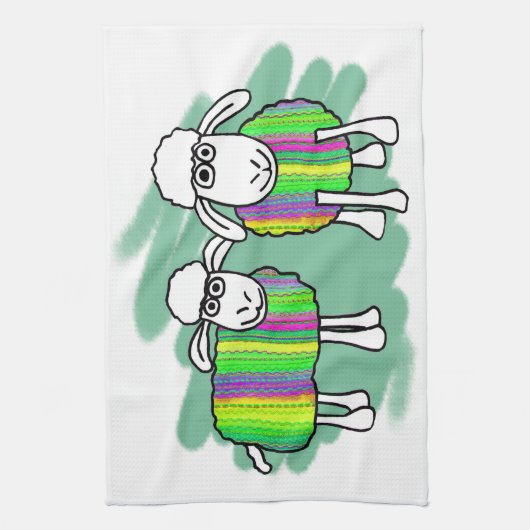 Sheepy Teatowel Geschirrtuch (Vertikal)