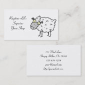 Sheepy Visitenkarte (Vorne/Hinten)
