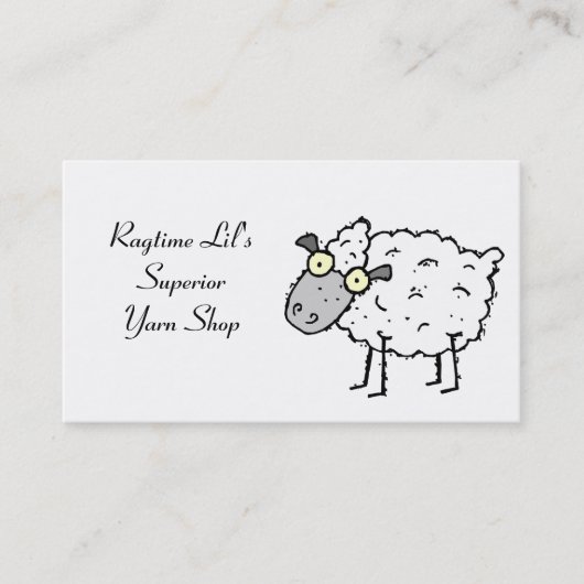 Sheepy Visitenkarte (Vorderseite)