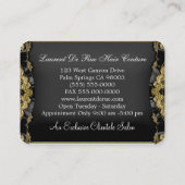 Sheer Eagle Hazelhurst XV Doppelschere Visitenkarte (Rückseite)