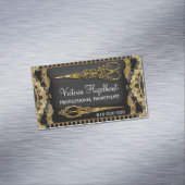 Sheer Hazelhurst Double Scissor Magnetic Magnetische Visitenkarte (Beispiel)