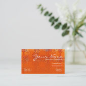 Sheer Hearts Business Card Visitenkarte (Stehend Vorderseite)