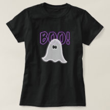 Sheer Semi-Transparent Lila Boo Ghost