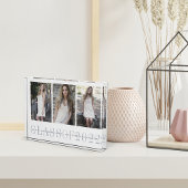 Sheer Stripe 2022 Abschluss Keepake Fotoblock