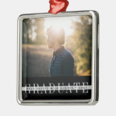 Sheer Stripe | ABSCHLUSS FOTO Ornament Aus Metall (Links)