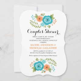 Sheer Summer Blume | Dusche für Paare Einladung