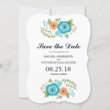 Sheer Summer Blume | SAVE THE DATE