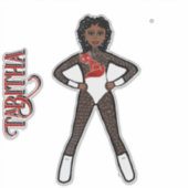 Sheer White Spark Dancer #1 Sticker (Vorderseite)