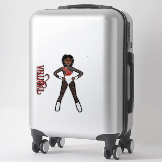 Sheer White Spark Dancer #1 Sticker (Koffer)