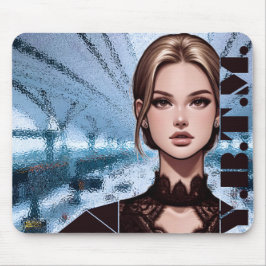 Sheer. Zeichentrickmatte Mousepad