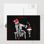 Sheesha Postkarte (Vorne/Hinten)