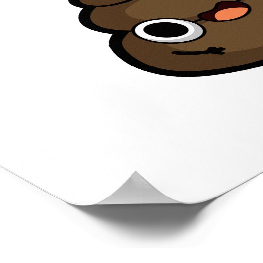 Sheet Happens Funny Ghost Pun Poster (Ecke)