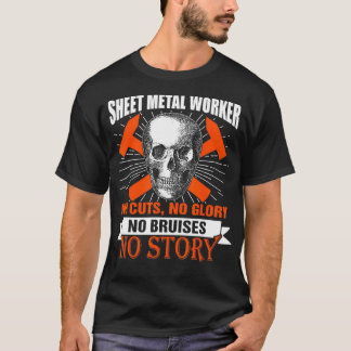 Sheet Metal Worker für Gewerkschaft-Member T-Shirt