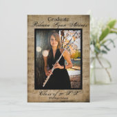 Sheet Music Abschluss Ankündigung mit Fotos (Stehend Vorderseite)