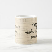 Sheet Music Best Piano Teacher Music - Weltklasse  Kaffeetasse (Mittel)