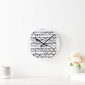 Sheet Music by Bach Runde Wanduhr (Zuhause)