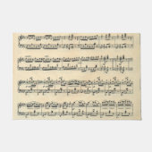 Sheet Music Design Fußmatte (Vorderseite)