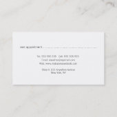 Sheet Music Grunge Teacher Musician Player Terminkarte (Rückseite)