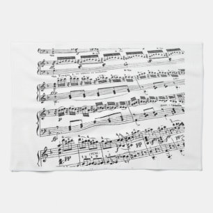 Sheet Music Handtuch