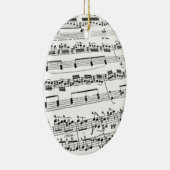 Sheet Music Keramikornament (Rechts)